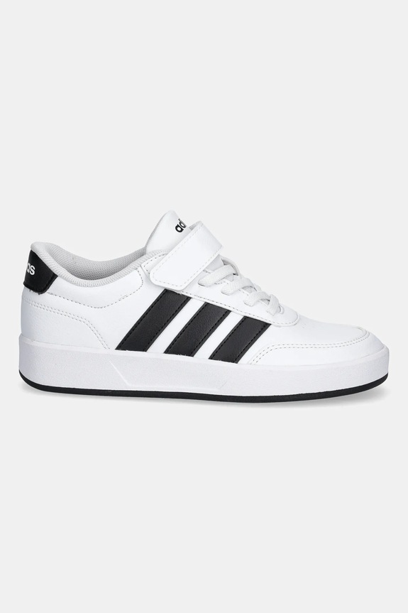 adidas sneakersy dziecięce BREAKNET 3.0 JS3688 biały AW25