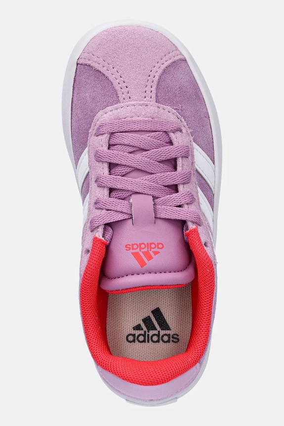 Dětské tenisky adidas VL COURT 3.0 fialová JS3761