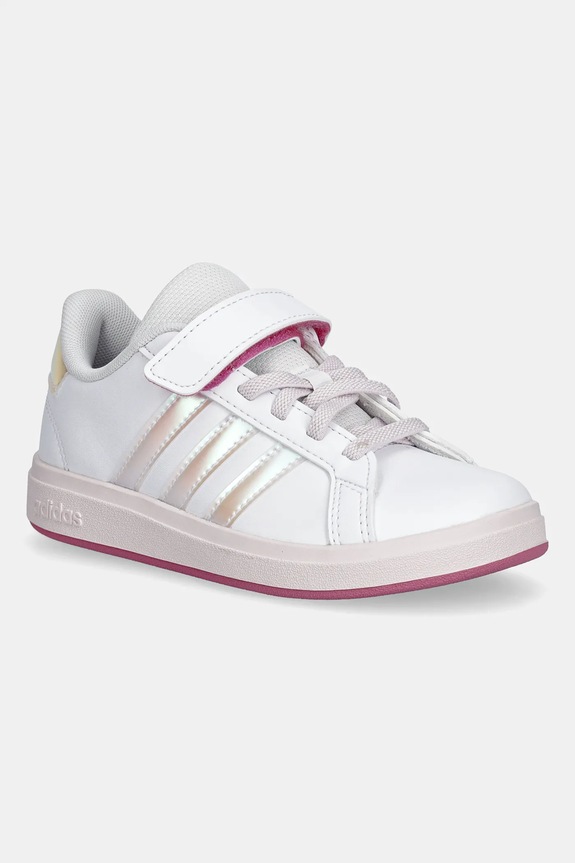 Detské tenisky adidas GRAND COURT 2.0 textilný biela JS3939