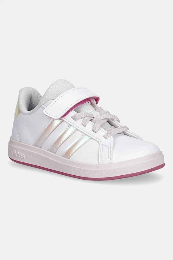 Detské tenisky adidas GRAND COURT 2.0 textilný biela JS3939