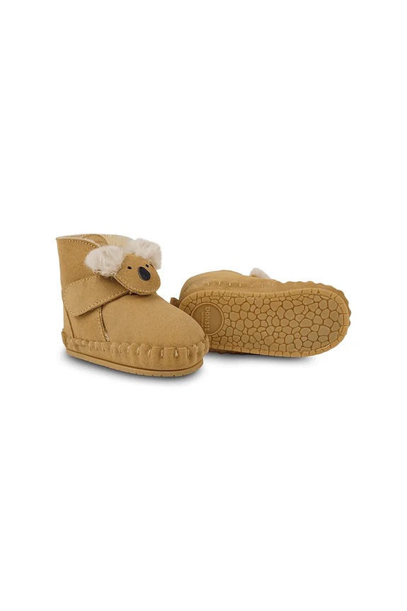 Donsje scarpine per neonato/a 1041502 giallo AW25