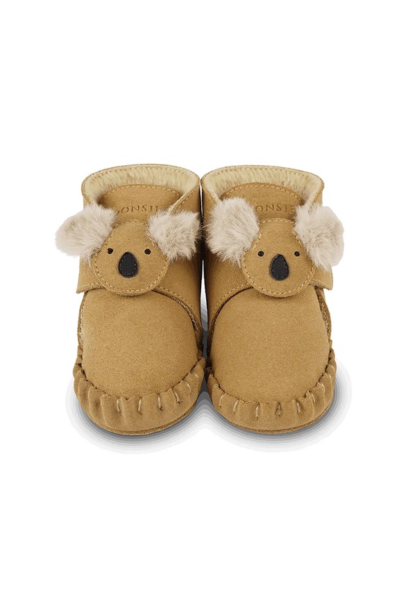 BIMBA Donsje scarpine per neonato/a 1041502 giallo