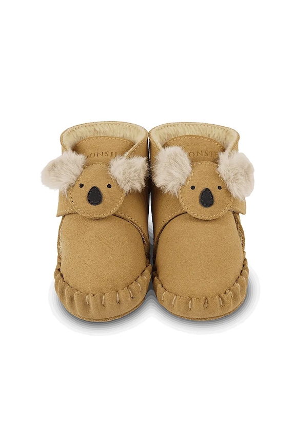 BIMBA Donsje scarpine per neonato/a 1041502 giallo