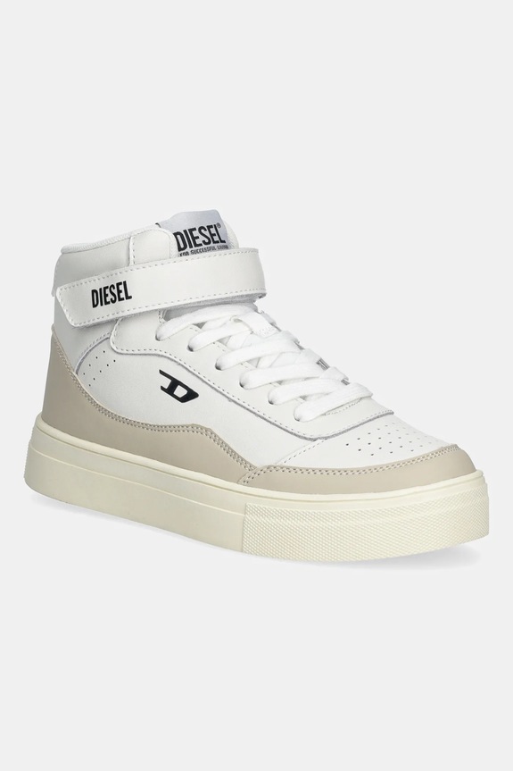 Diesel teniși din piele copii TRACKER-D S-TRACKER D SNEAKERS jos alb BC1039