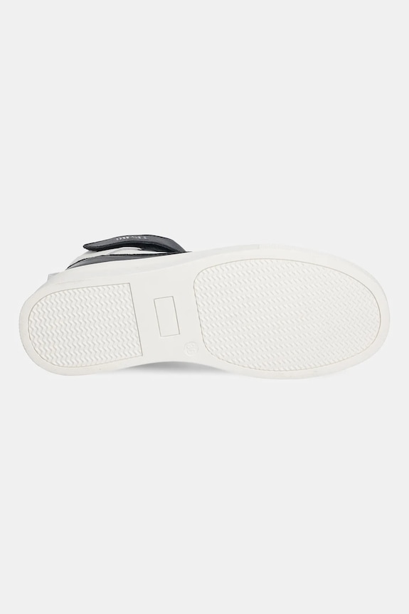 Детские кожаные кроссовки Diesel TRACKER-D S-TRACKER D SNEAKERS BC1039 чёрный