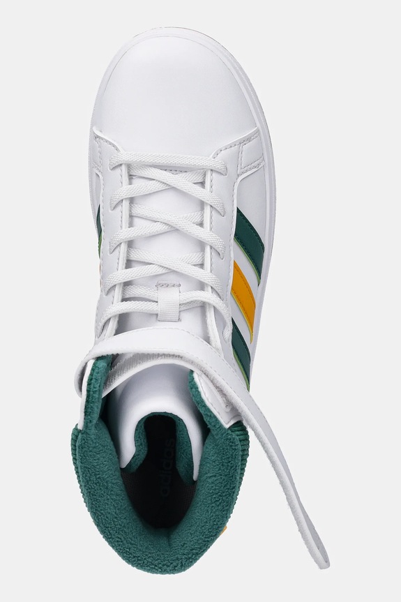 Παιδικά sneakers adidas GRAND COURT MID λευκό JP8875