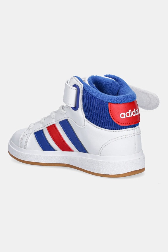 Αγορίστικα Παιδικά sneakers adidas GRAND COURT MID JP8876 λευκό
