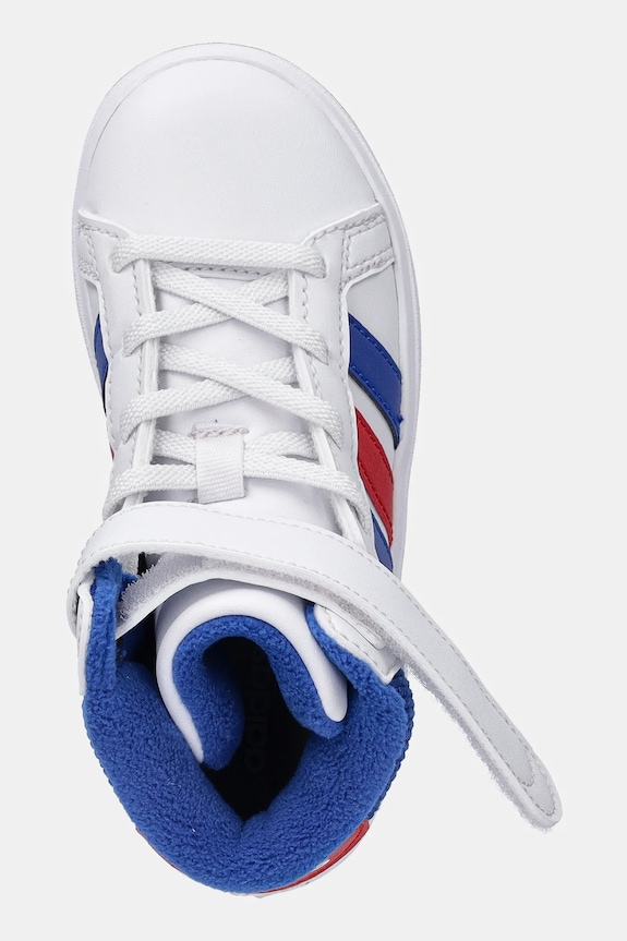 Παιδικά sneakers adidas GRAND COURT MID λευκό JP8876