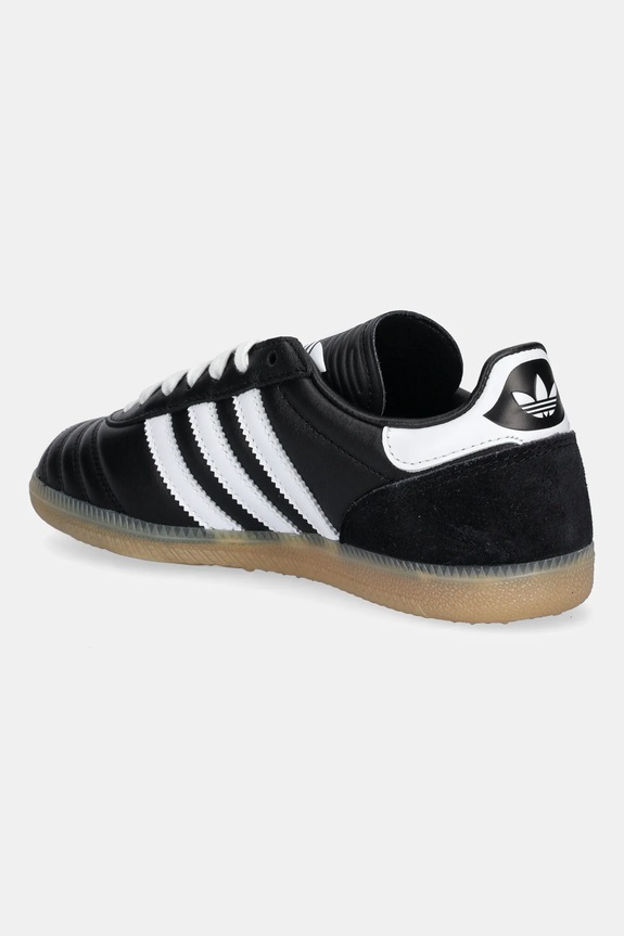 Αγορίστικα Παιδικά δερμάτινα sneakers adidas Originals SAMBA JQ1326 μαύρο