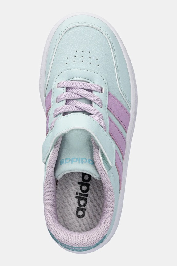 adidas sneakersy dziecięce BREAKNET 3.0 turkusowy JQ3033