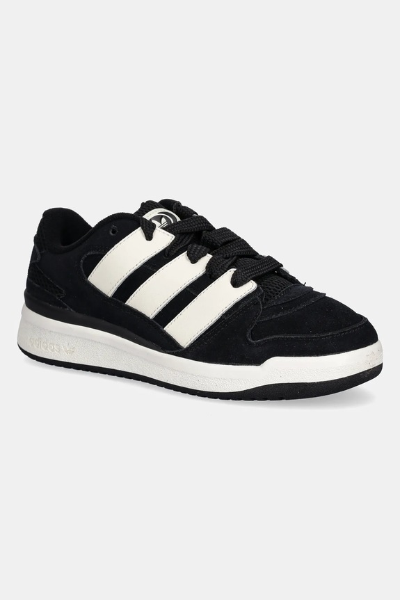 Δερμάτινα sneakers adidas Originals FORUM2000 δέρμα σαμουά μαύρο JQ8514