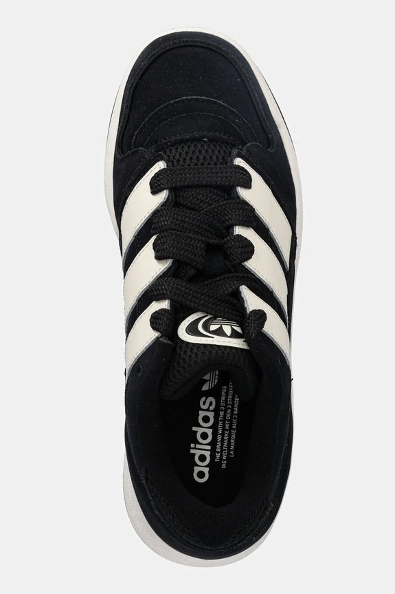 Δερμάτινα sneakers adidas Originals FORUM2000 μαύρο JQ8514