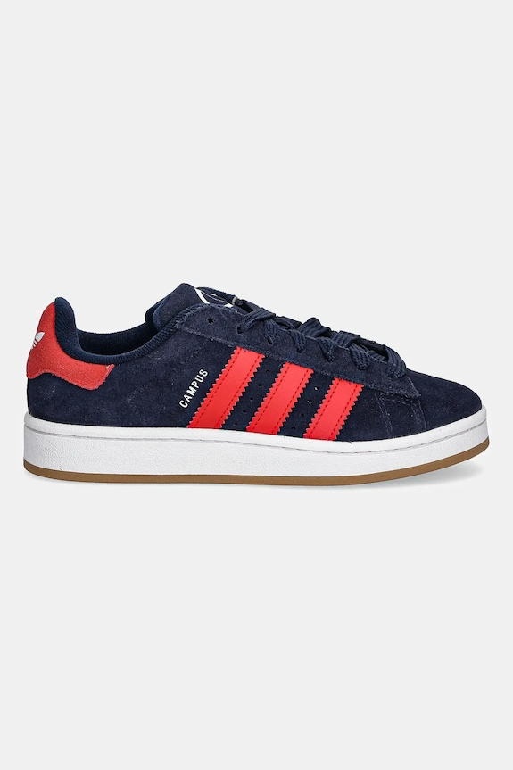 Детские замшевые кроссовки adidas Originals CAMPUS 00s JQ8556 тёмно-синий AW25