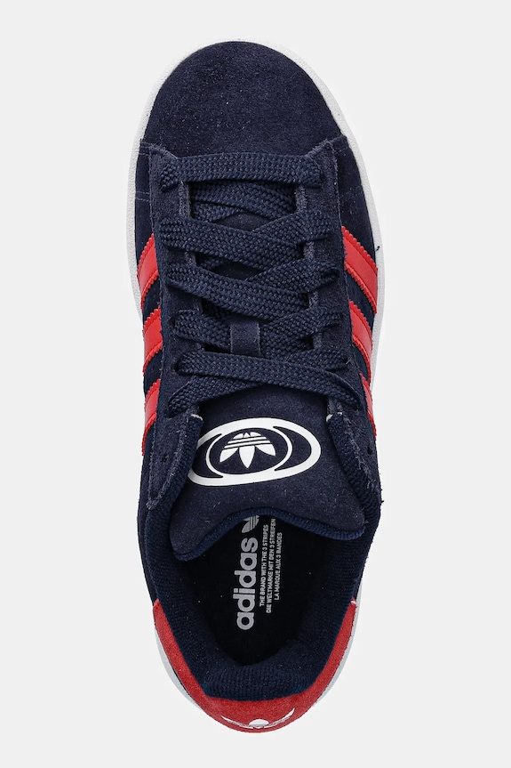 Детские замшевые кроссовки adidas Originals CAMPUS 00s тёмно-синий JQ8556