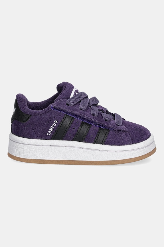 Otroške superge iz semiša adidas Originals CAMPUS 00s JQ8561 vijolična AW25