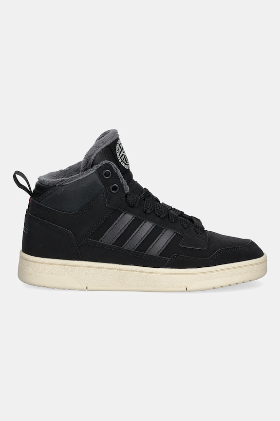 Detské tenisky adidas Originals RAPID COURT WINTERIZED JR1027 čierna AW25