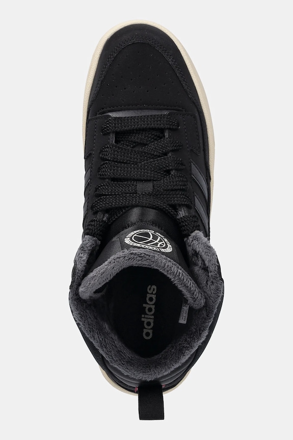 Detské tenisky adidas Originals RAPID COURT WINTERIZED čierna JR1027