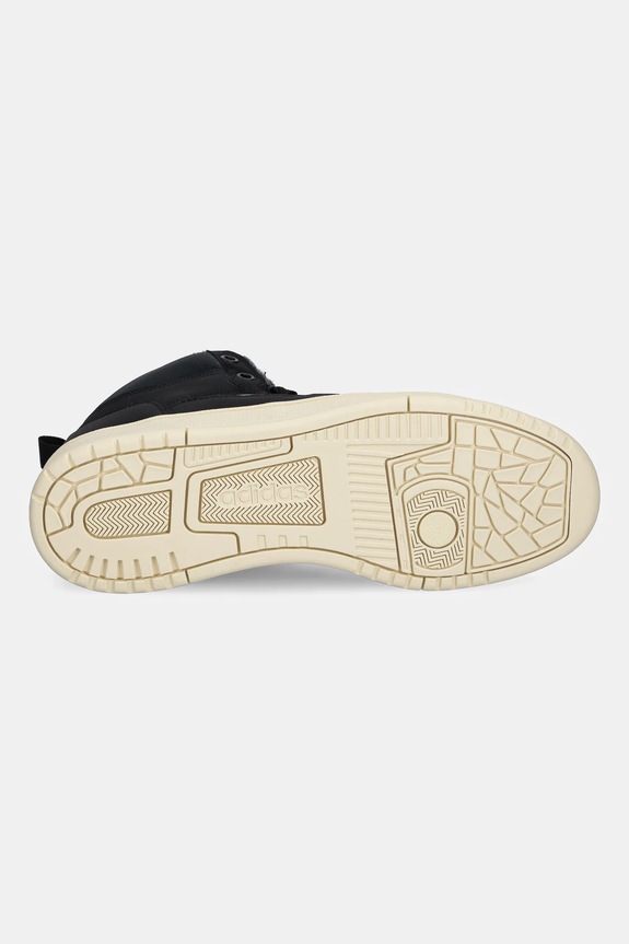 Detské tenisky adidas Originals RAPID COURT WINTERIZED JR1027 čierna