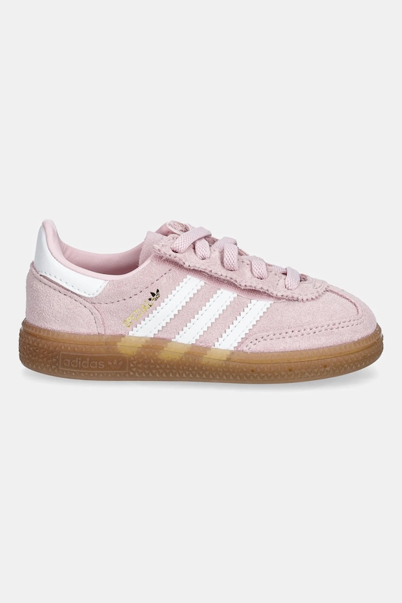 Detské semišové tenisky adidas Originals HANDBALL SPEZIAL JR2106 ružová SS26