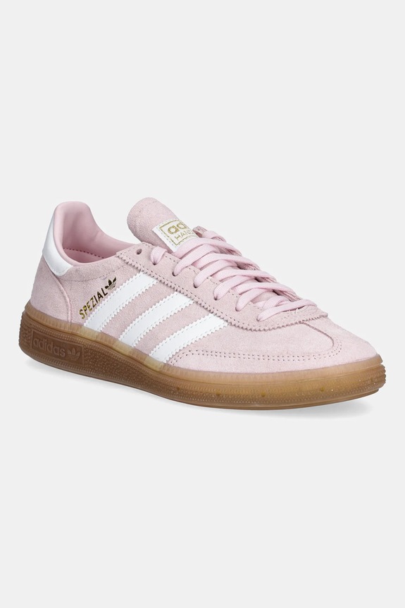 Дитячі кросівки adidas Originals HANDBALL SPEZIAL шнурівка рожевий JR2109