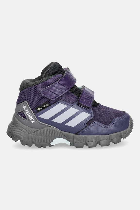 Παιδικές χειμερινές μπότες adidas TERREX TERREX SKYCHASER MID GTX JR4058 μωβ AW25
