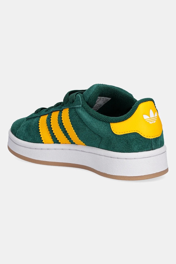 Κοριτσίστικα Παιδικά sneakers σουέτ adidas Originals CAMPUS 00s JR7421 πράσινο