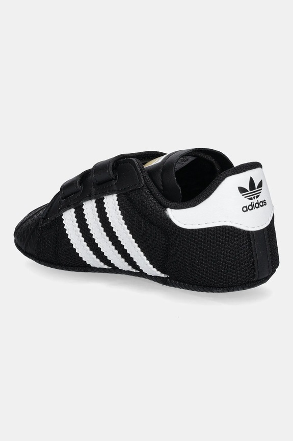 Deklice Otroške superge adidas Originals SUPERSTAR JH9971 črna