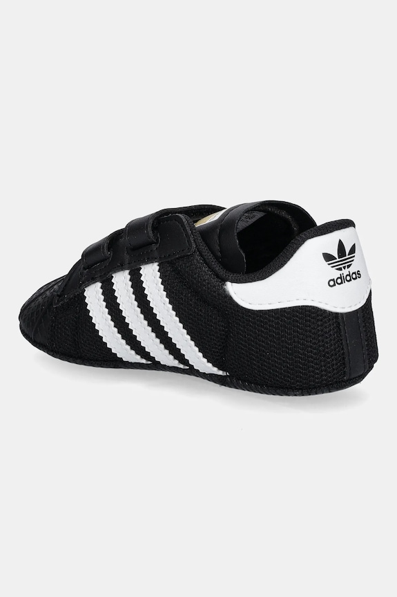 Deklice Otroške superge adidas Originals SUPERSTAR JH9971 črna