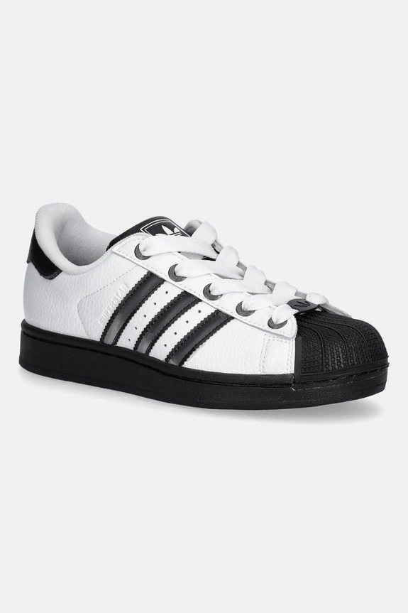 Tenisky adidas Originals SUPERSTAR II imitace kůže bílá JQ0313