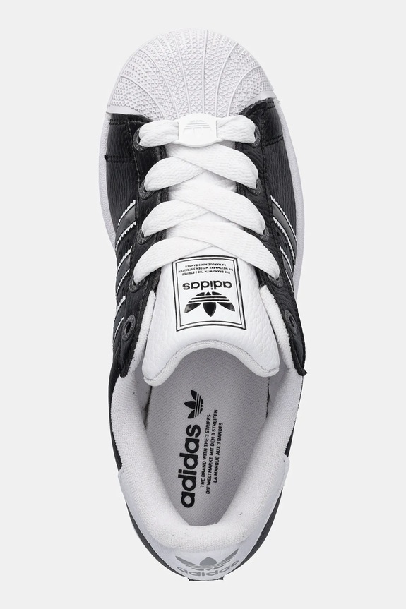 adidas Originals sneakersy dziecięce SUPERSTAR II czarny JQ0314