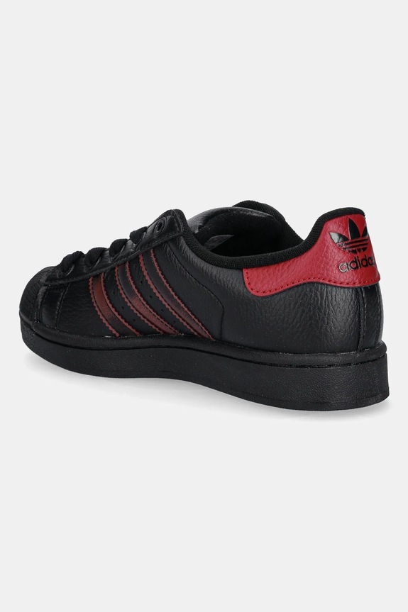 Fiú adidas Originals gyerek sportcipő SUPERSTAR II JQ1776 fekete