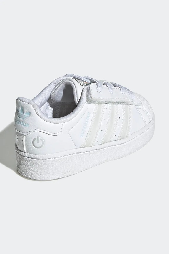 Chlapec Detské tenisky adidas Originals SUPERSTAR LED LIGHTS JQ6418 biela
