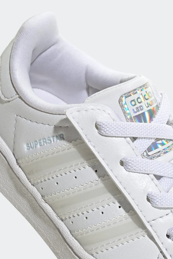 Detské tenisky adidas Originals SUPERSTAR LED LIGHTS JQ6418