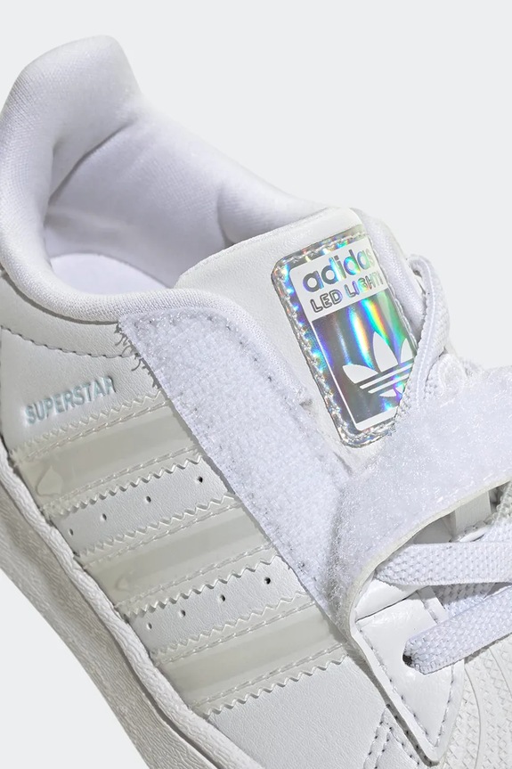 Detské tenisky adidas Originals SUPERSTAR LED LIGHTS JQ6418