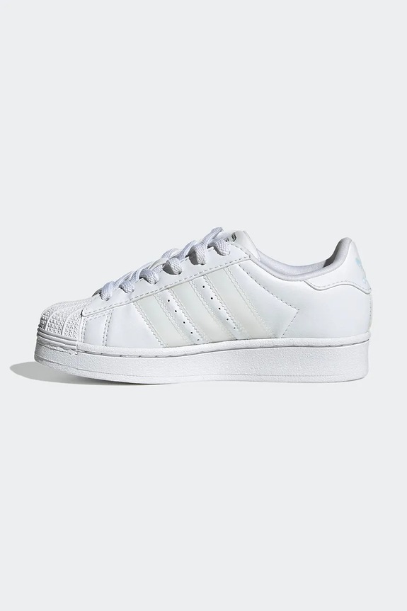 adidas Originals scarpe da ginnastica per bambini SUPERSTAR LED LIGHTS bianco JQ6419