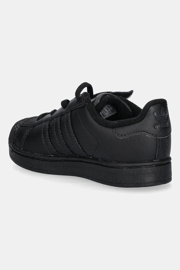 Deklice Otroške superge adidas Originals SUPERSTAR II JR9415 črna