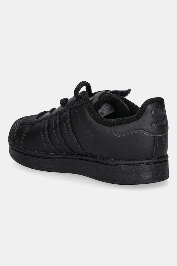 Deklice Otroške superge adidas Originals SUPERSTAR II JR9415 črna