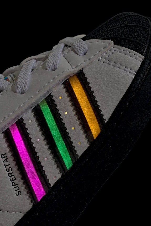 Παιδικά sneakers adidas Originals SUPERSTAR LED LIGHTS JS1293
