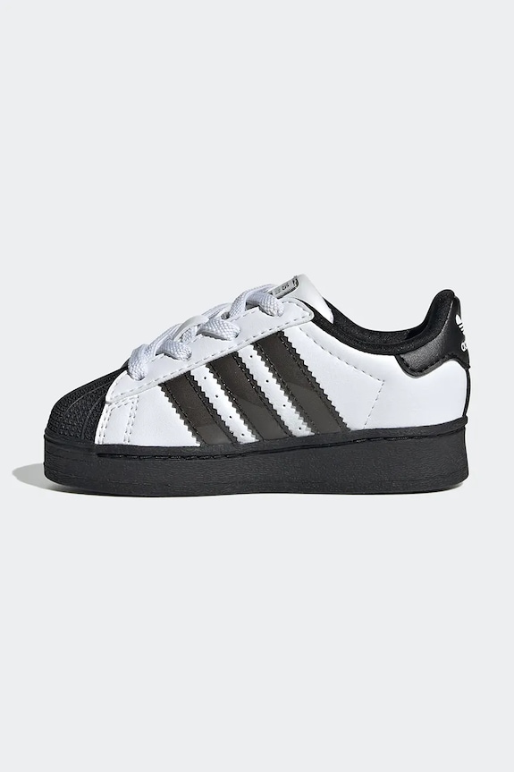 Παιδικά sneakers adidas Originals SUPERSTAR LED LIGHTS λευκό JS1293