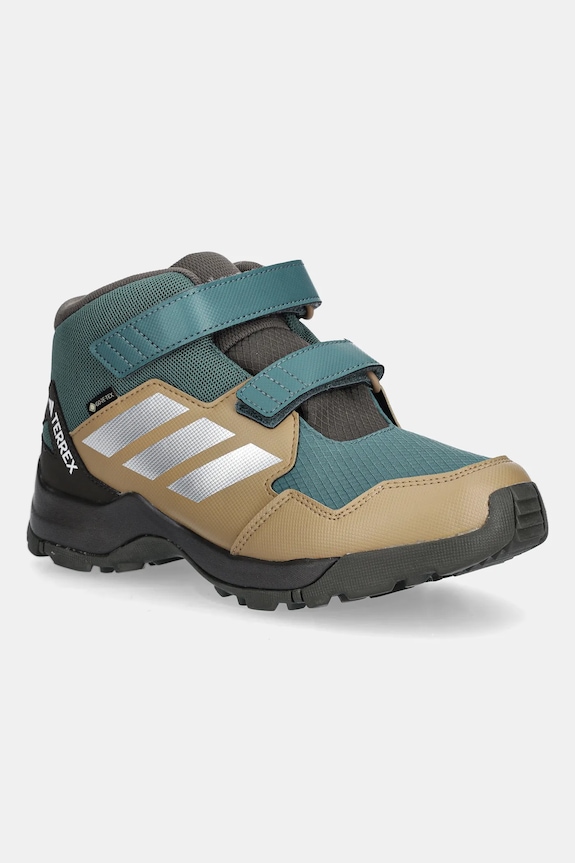 Παιδικά παπούτσια adidas TERREX TERREX SKYCHASER MID GTX συνθετικό καφέ JS2092