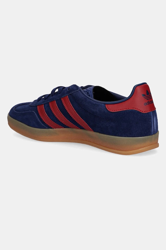 Chlapec Detské semišové tenisky adidas Originals GAZELLE INDOOR JP8765 tmavomodrá