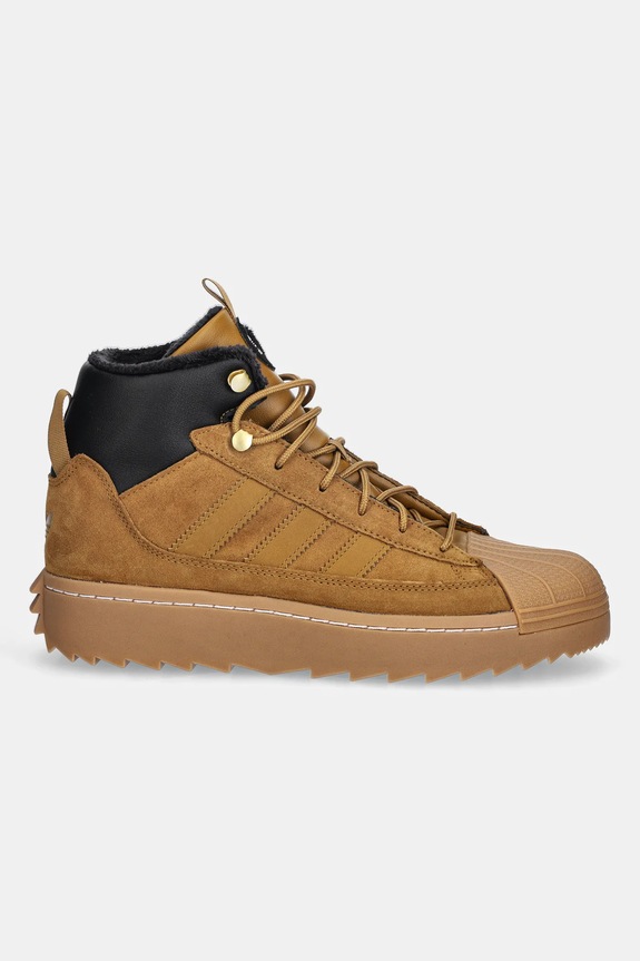 Dječje zimske čizme adidas Originals SUPERSTAR WINTER TREK JQ0345 smeđa AW25