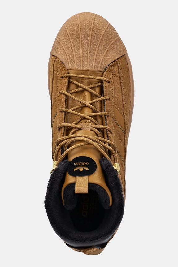 Dječje zimske čizme adidas Originals SUPERSTAR WINTER TREK smeđa JQ0345