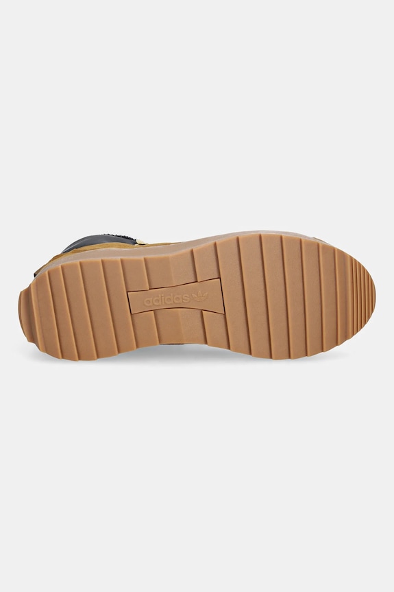 Παιδικές χειμερινές μπότες adidas Originals SUPERSTAR WINTER TREK JQ0345 καφέ