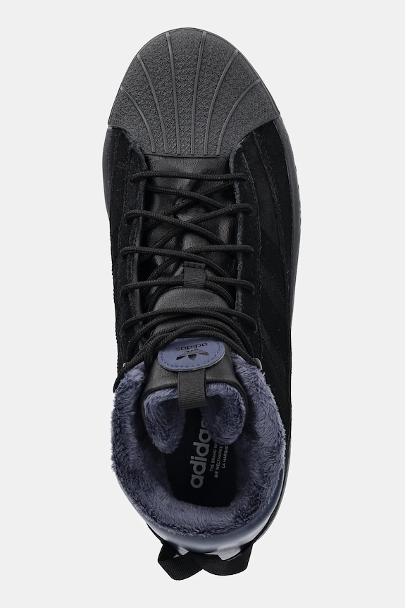 Dječje zimske čizme adidas Originals SUPERSTAR WINTER TREK crna JQ0346