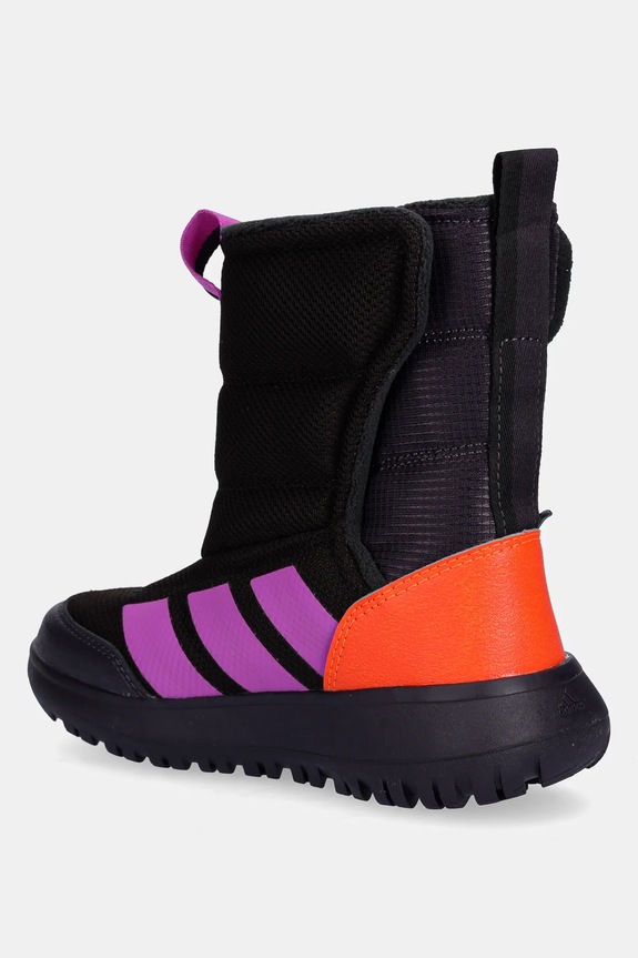 Chlapec Detské zimné topánky adidas Winterplay JQ2633 čierna