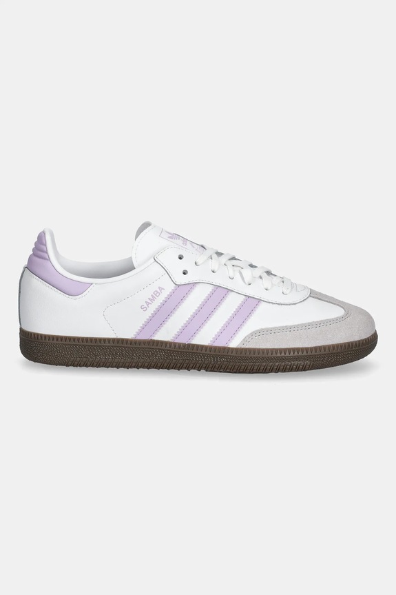 Detské tenisky adidas Originals SAMBA OG JQ2842 biela AW25