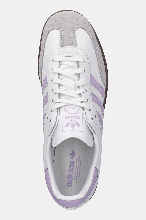 Detské tenisky adidas Originals SAMBA OG biela JQ2842