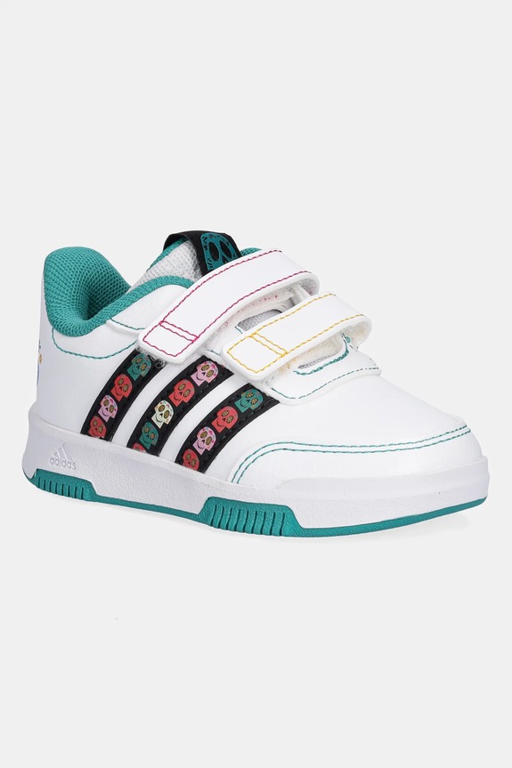 Detské tenisky adidas TENSAUR COCO imitácia kože biela JQ6175