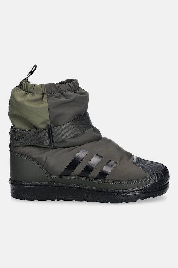 adidas Originals cizme de iarnă copii SUPERSTAR 360 WTR BOOT JQ7950 verde AW25